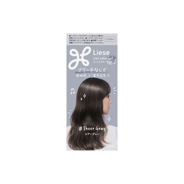 Wholesale Kao - Liese Tint Color Gel Japan Version - 1 box - Sheer Gray | Carsha