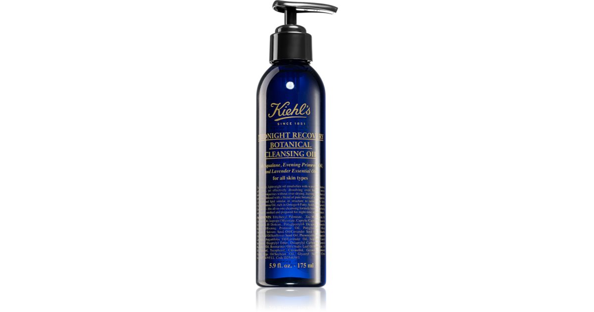 Kiehl´s Olio detergente Viso Midnight Recovery Botanico Clean Sing Oil ( Clean Sing Oil) 180 ml