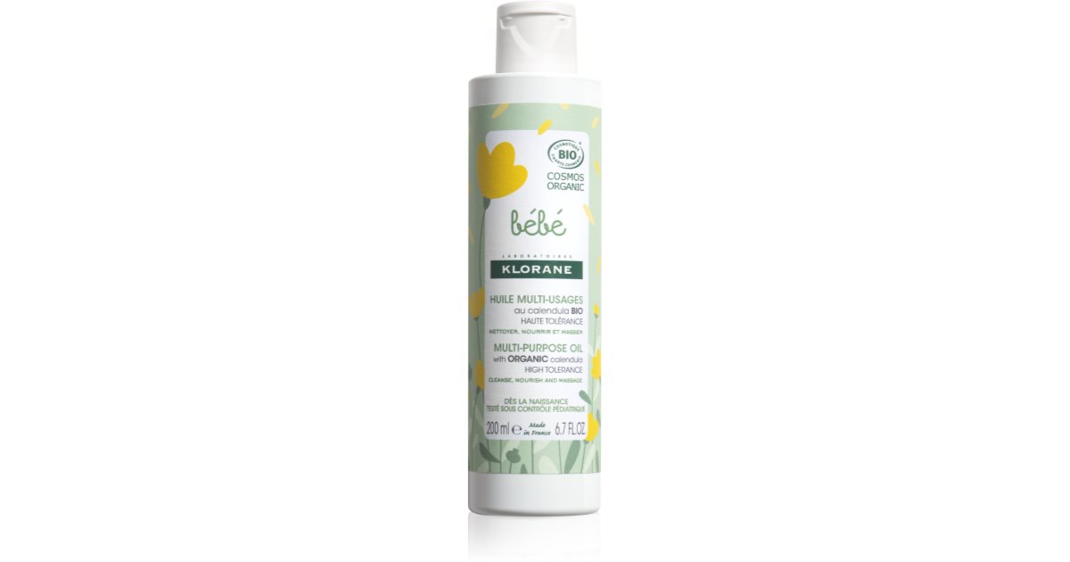 Klorane Baby Olio Multiuso Biologico 200ml