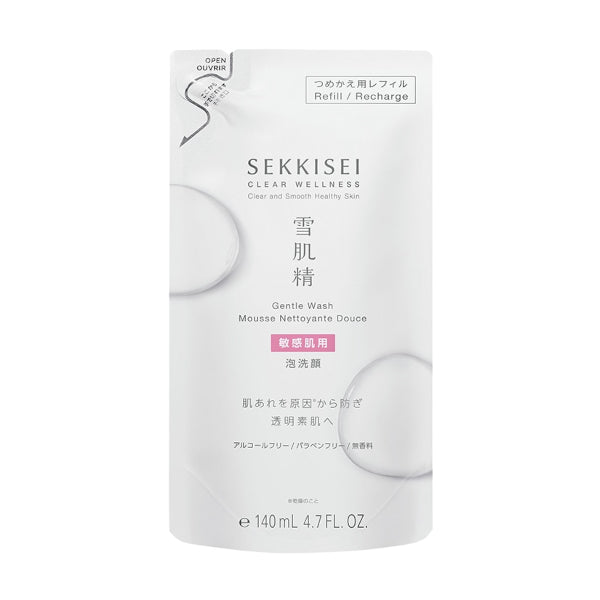 Wholesale Kose - Sekkisei Clear Wellness Gentle Wash Refill - 140ml | Carsha