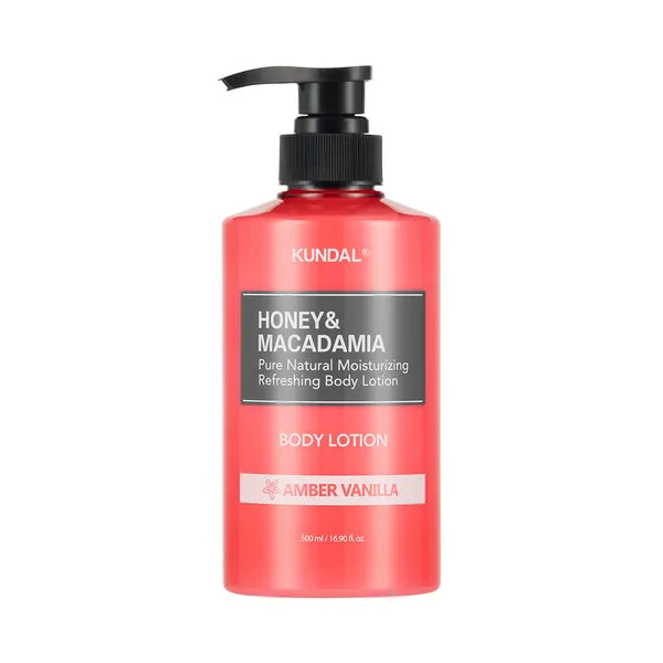 Wholesale KUNDAL - Honey & Macadamia Pure Body Lotion - 500ml - Amber Vanilla | Carsha