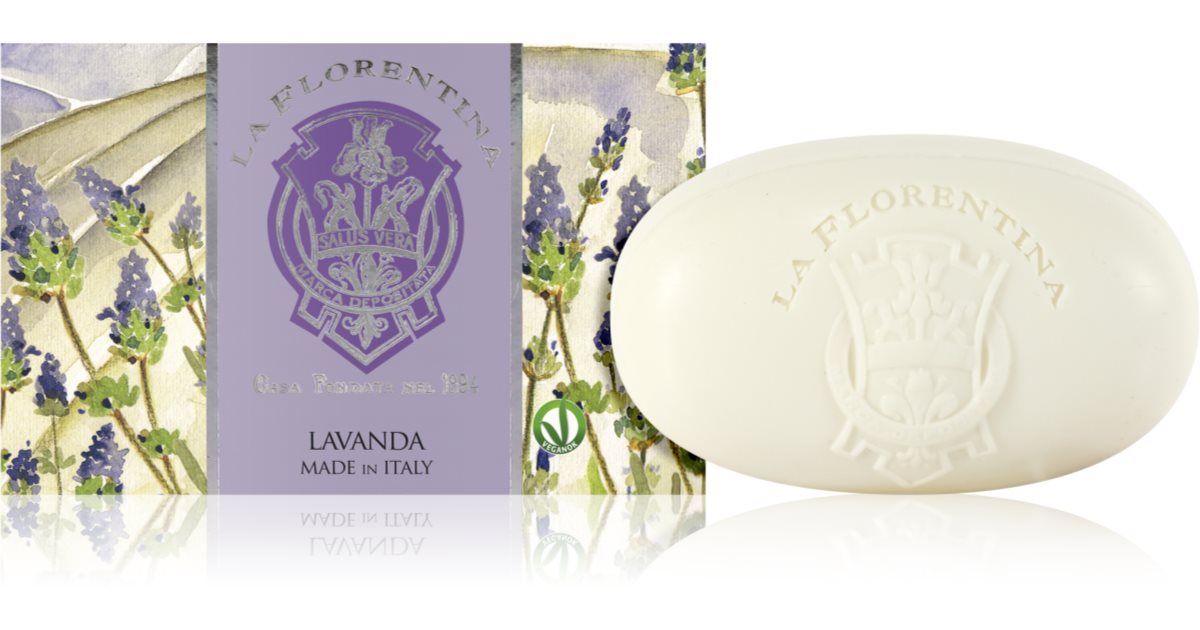 La florentina box soap 300gr lavanda