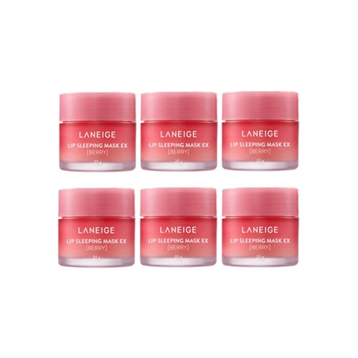 Wholesale LANEIGE Lip Sleeping Mask EX - 20g - Berry 6ea Set | Carsha