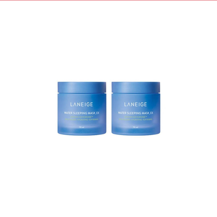 Wholesale LANEIGE Water Sleeping Mask EX - 70ml 2ea Set | Carsha
