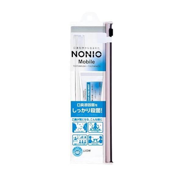 Wholesale LION - Nonio Mobile Toothbrush & Toothpaste Travel Set - 1 pc + 30g | Carsha
