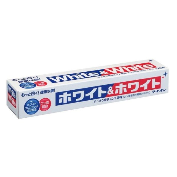 Wholesale LION - White & White Toothpaste - 1pc | Carsha