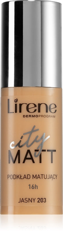 Mating liquido make-up City Matt ( Make up ) 30 ml - Tonalità: 203 Light