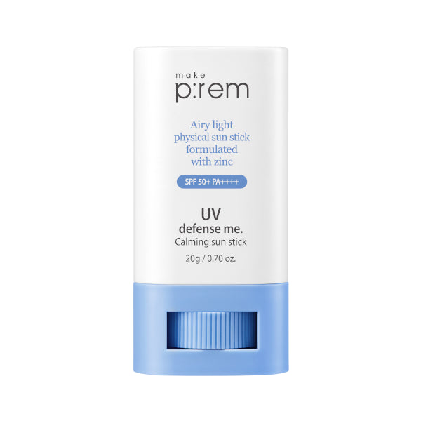 Wholesale Deal make p:rem - UV Defense Me. Calming Sun Stick SPF50+ PA++++ - 20g | Carsha