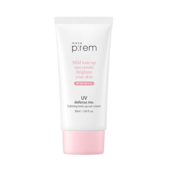 Wholesale make p:rem - UV Defense Me. Calming Tone Up Sun Cream SPF 50+ PA++++ - 50ml | Carsha