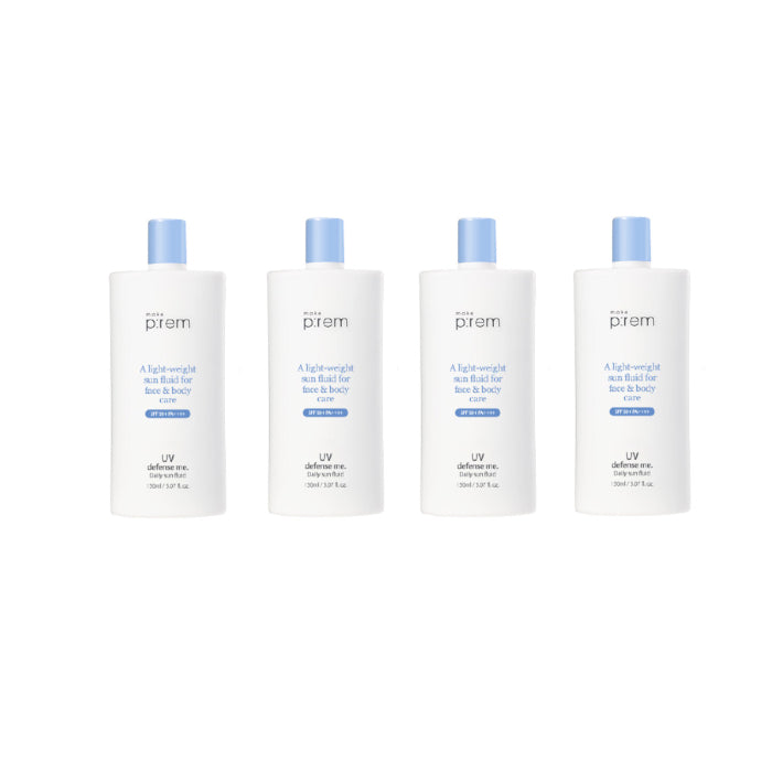 make p:rem UV Defense Me. Daily Sun Fluid (4ea) Set