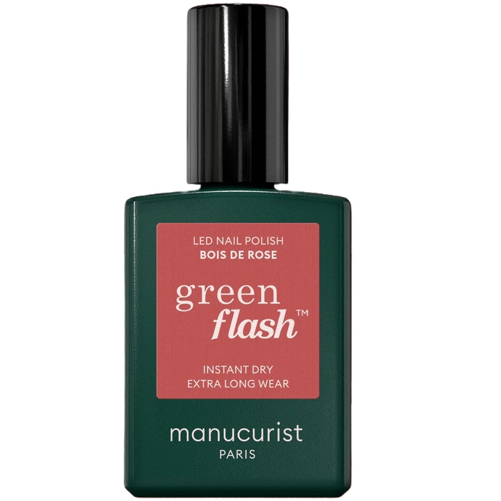 Manucurist Green Flash - Vernice LED - Legno di Rosa 15 ml