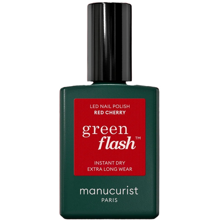 Manucurist Green Flash - Vernis LED - Ciliegia Rossa 15 ml