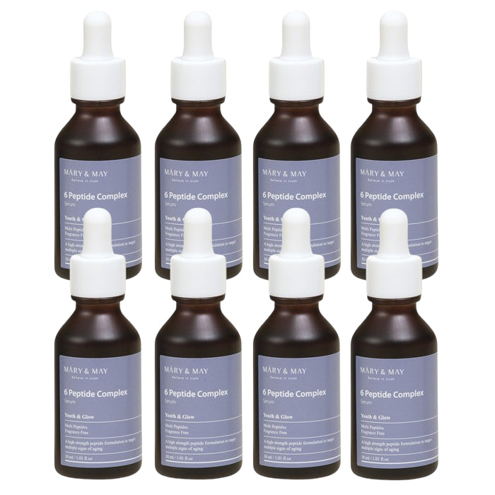 Wholesale Mary&May - 6 Peptide Complex Serum - 30ml 8ea Set | Carsha