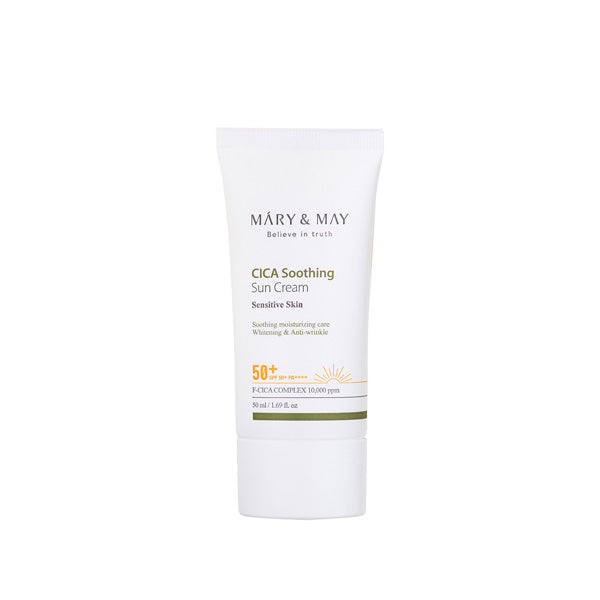 Wholesale Mary&May - CICA Soothing Sun Cream SPF50+ PA++++ - 50ml | Carsha