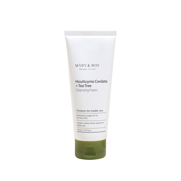 Wholesale Mary&May - Houttuynia Cordata+Tea Tree Cleansing Foam - 150ml | Carsha