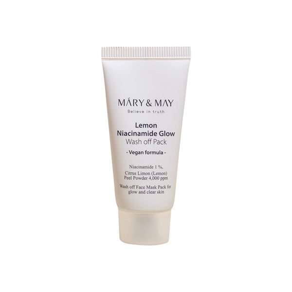 Mary&May - Lemon Niacinamide Glow Wash Off Pack - 30g