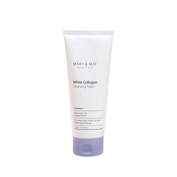 Wholesale Mary&May - White Collagen Cleansing Foam - 150ml | Carsha