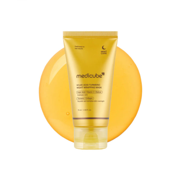 Wholesale medicube - Kojic Acid Turmeric Night Wrapping Mask - 75ml | Carsha