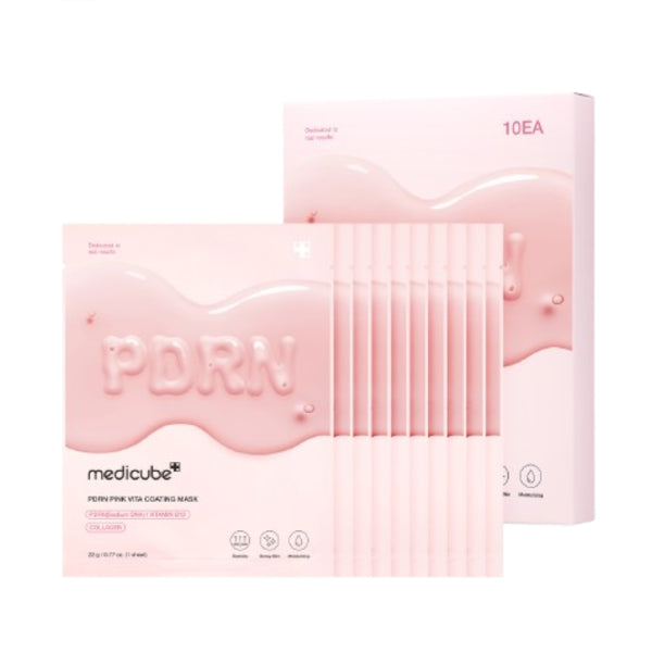 Wholesale medicube - PDRN Pink Vita Coating Mask - 22g*10ea | Carsha