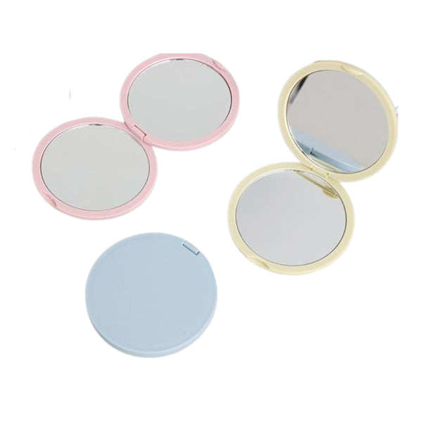 Wholesale MINGXIER - Round Pocket Mirror Random Colour - 1 pc | Carsha