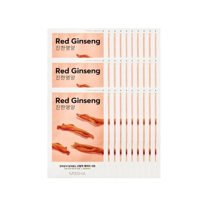 Wholesale MISSHA - Airy Fit Sheet Mask - Red Ginseng - 1pc 30ea Set | Carsha