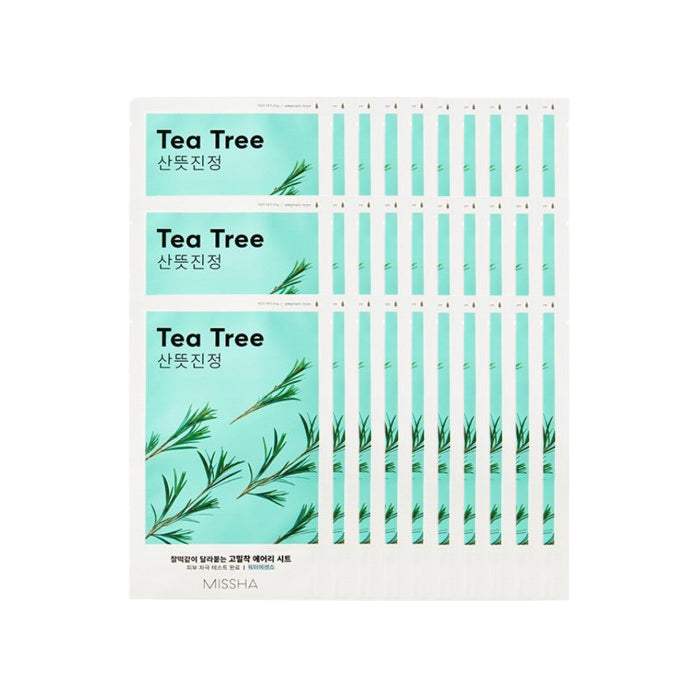 Wholesale MISSHA - Airy Fit Sheet Mask - Tea Tree - 1pc 30ea Set | Carsha