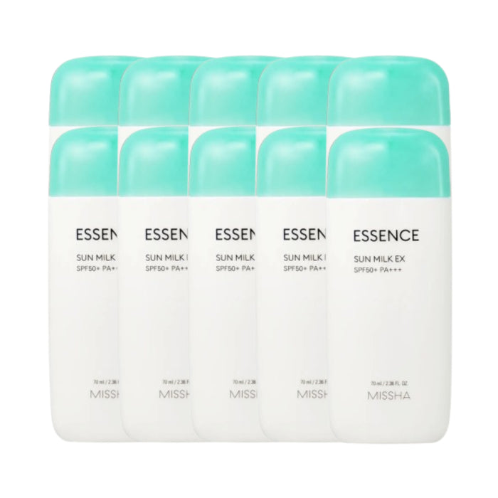 MISSHA - All Around Safe Block Essence Sun Milk EX (10ea) Set