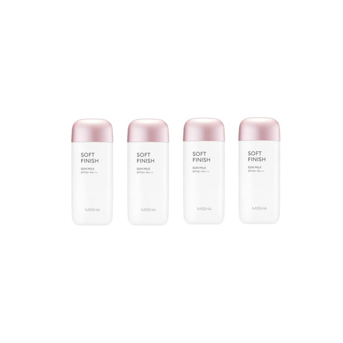 Wholesale Missha All-Around Safe Block Soft Finish Sun Milk 4ea Set | Carsha