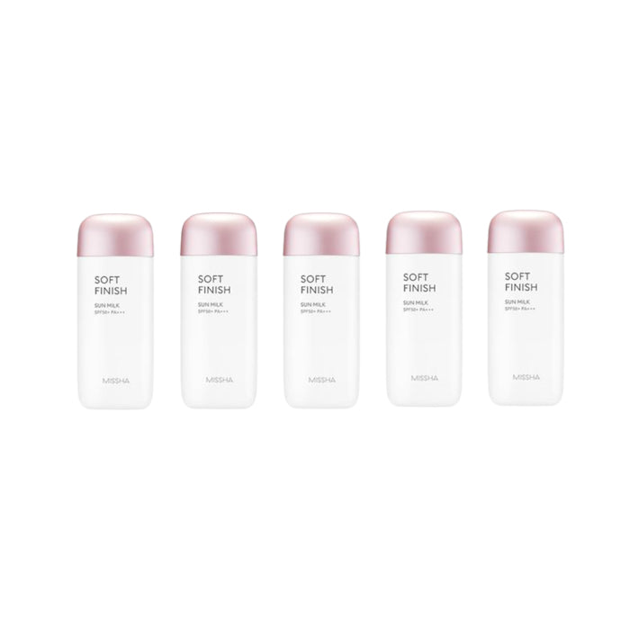 Wholesale MISSHA All-Around Safe Block Soft Finish Sun Milk SPF50+ PA+++ - 70ml 5ea Set | Carsha