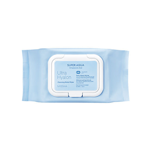 Wholesale MISSHA - Super Aqua Ultra Hyalron Cleansing Water Wipes - 1pack 30pcs | Carsha