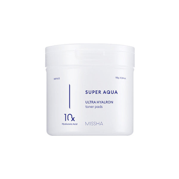 Wholesale Deal MISSHA - Super Aqua Ultra Hyalron Toner Pads - 180g/90pads | Carsha