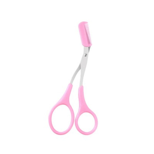 Wholesale Deal MissLady - Eyebrow Comb Scissors - 1pc - Random Color | Carsha
