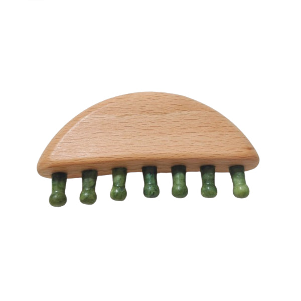 Wholesale MissLady - Head Scalp Massager-Comb - 98 x 50.6 mm - Grass Green | Carsha