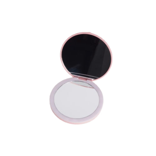 Wholesale MissLady - Portable Mini Makeup Mirror with LED lighting - 1 PC - Pink | Carsha