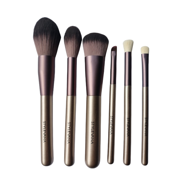 Wholesale MissLady - Set Of 6 Make Up Brushes B - 6pcs/set - Grape | Carsha