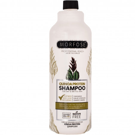 Wholesale Morfose Quinoa Protein Shampoo – shampoo rinforzante per capelli secchi e fragili, 1000ml | Carsha