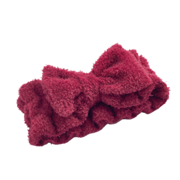 Wholesale MsBlossom - Face Wash Ribbon Headband - 1pc - Rose | Carsha