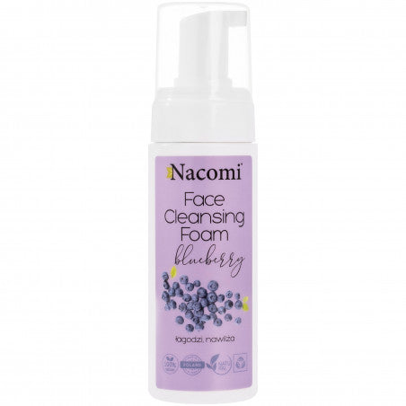 Wholesale Nacomi Face Cleansing Foam Blueberry - schiuma profumata al mirtillo 150 ml | Carsha