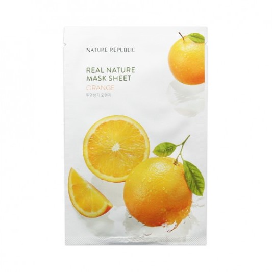 Wholesale NATURE REPUBLIC - Real Nature Sheet Mask - Orange - 1pc | Carsha