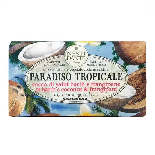 Wholesale Nesti Dante Sapone Paradiso Tropicale Cocco di St Barth & Frangipane 250g | Carsha