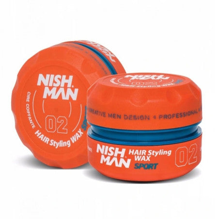 Nishman Hair Styling Wax Sport Profumo di melone 150 ml