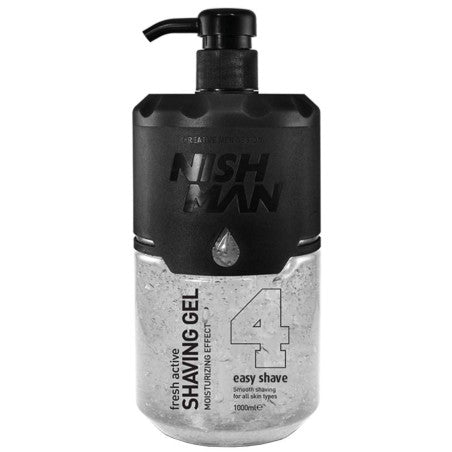 Gel da barba Nishman 4 Fresh Active Easy Shave 1000ml