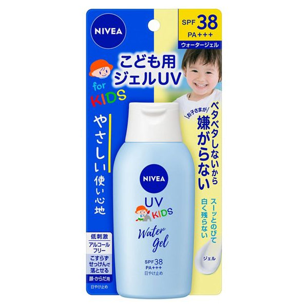 Wholesale NIVEA Japan - UV Kids Water Gel SPF38 PA+++ - 120g | Carsha