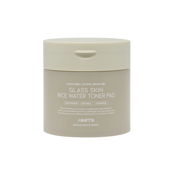 Wholesale "#OOTD - Glass Skin Rice Water Toner Pad - 120g" | Carsha