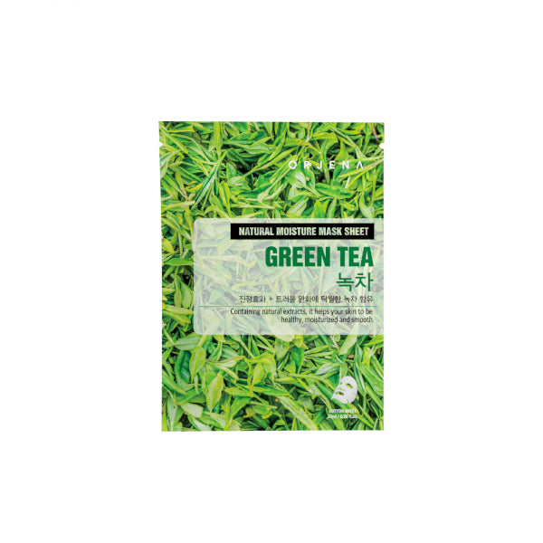 Wholesale ORJENA - Natural Moisture Mask Sheet - 23ml - Green Tea | Carsha