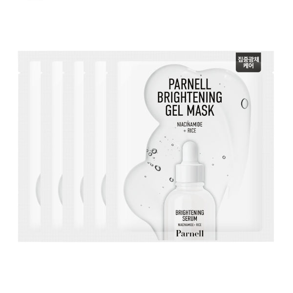 Wholesale Parnell - Niacinamide + Rice Brightening Gel Mask - 35gx5ea | Carsha