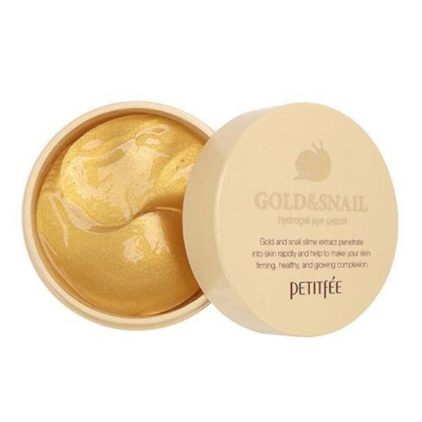 Wholesale PETITFEE - Gold & Snail Hydrogel Eye Patch - 60pcs | Carsha