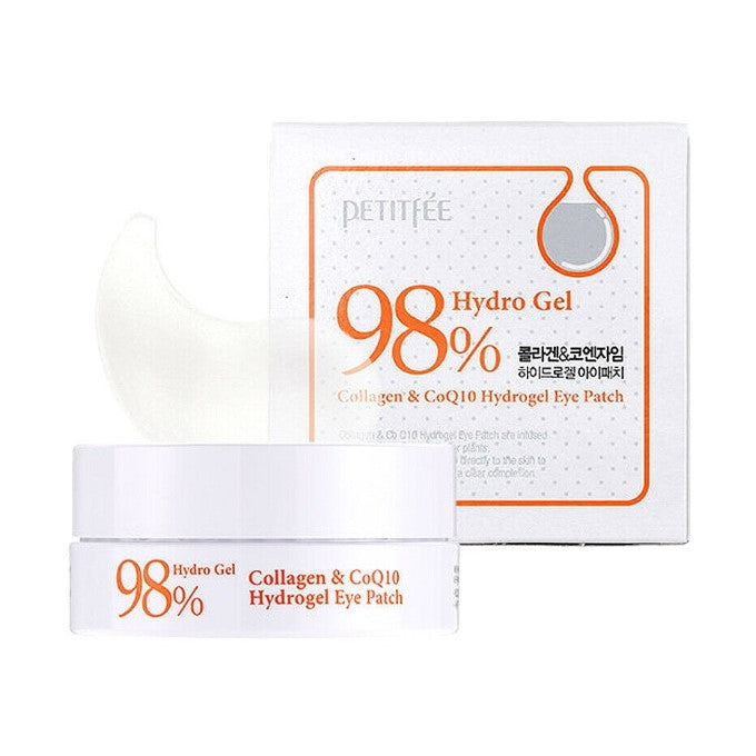 Wholesale PETITFEE - Hydrogel Eye Patch - 1pack 60pcs #Collagen & Co Q10 | Carsha