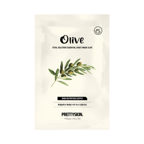 Wholesale PRETTYSKIN - Total Solution Essential Sheet Mask - 1pc - Olive | Carsha
