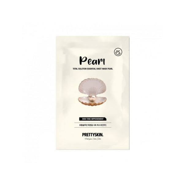 Wholesale PRETTYSKIN - Total Solution Essential Sheet Mask - Pearl - 1pc | Carsha